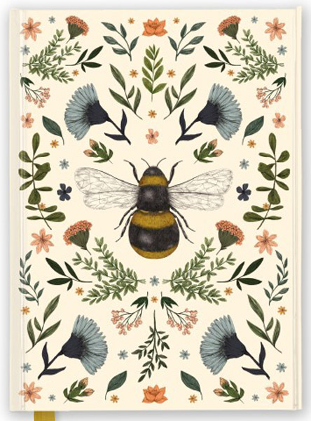 Notes JADE MOSINSKI: BOTANICAL BEE 14x21cm 