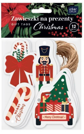 Novogodišnje etikete za obeležavanje poklona 