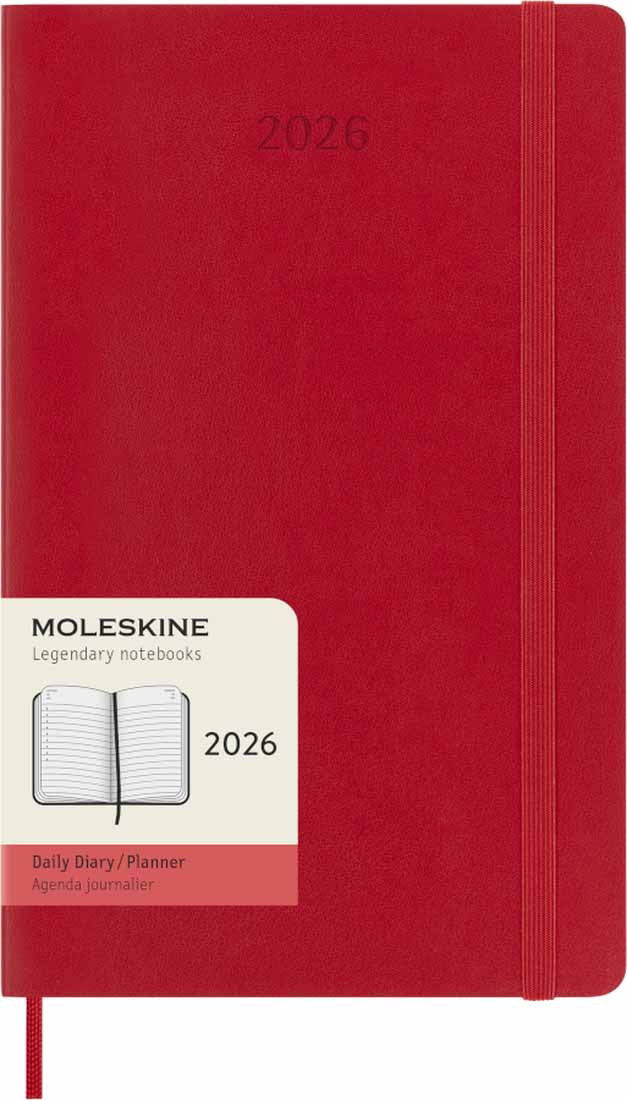 Planer MOLESKINE 2026 MP crveni 