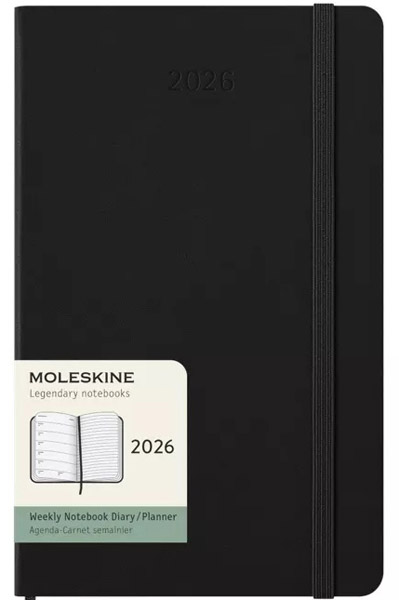 MOLESKINE Nedeljni planer TP CRNI 