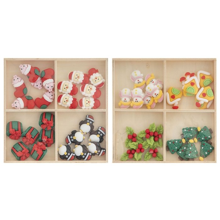 Novogodišnje figurice XMAS 24 kom (više vrsta) 