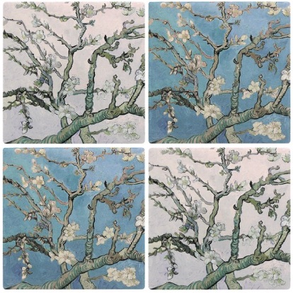 Set četiri podmetača ALMOND BLOSSOM 