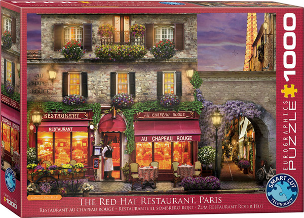 Puzzle THE RED HAT RESTAURANT PARIS 1000kom 