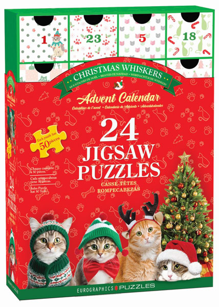 Advent kalendar - puzzle CHRISTMAS WHISKERS 