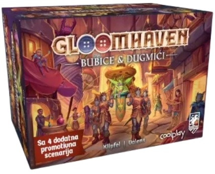 Društvena igra GLOOMHAVEN BUBICE & DUGMIĆI 