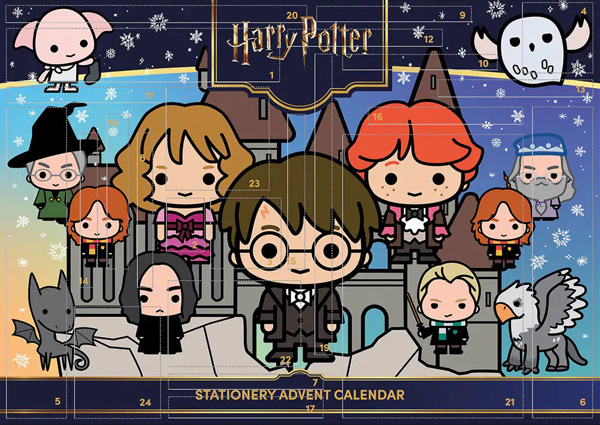 Advent kalendar - školski set  HARRY POTTER 
