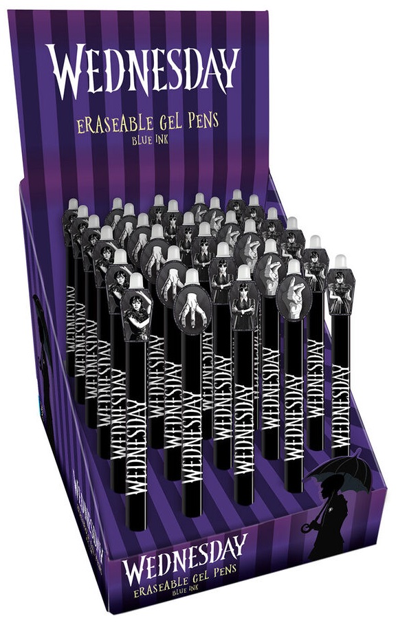 Piši briši hemijska olovka WEDNESDAY  (više vrsta) 