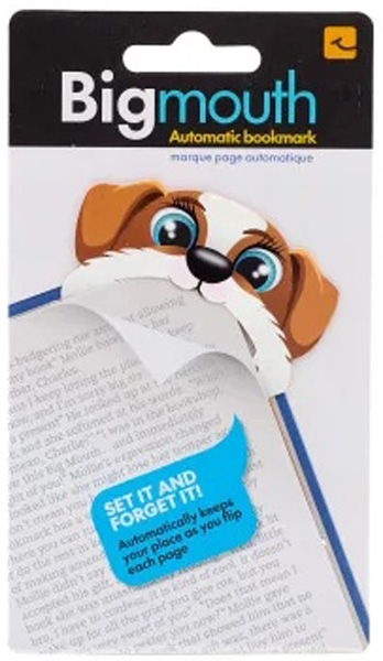 Bookmarker BIG MOUTH PUPPY 