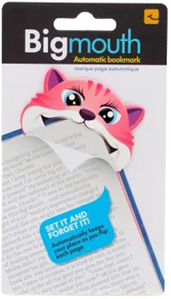 Bookmarker BIG MOUTH KITTY 