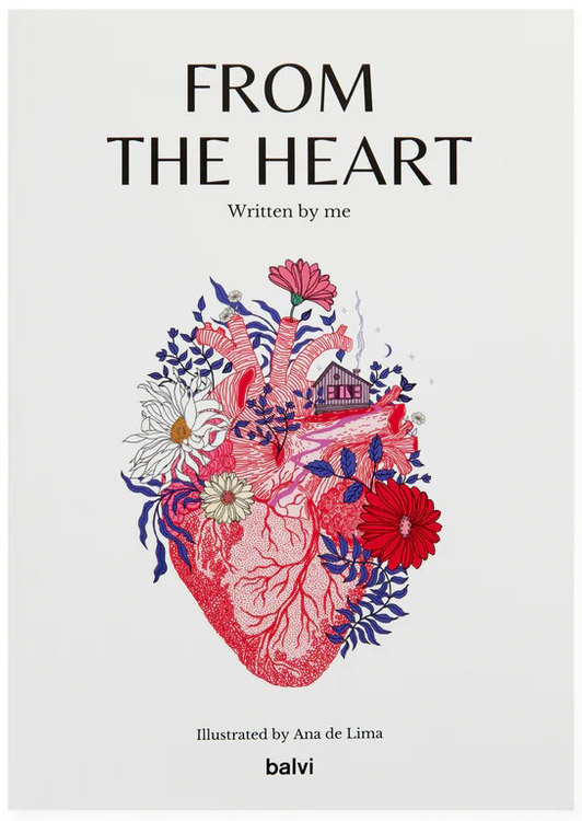 Notes A5 FROM THE HEART, 192 stranica na linije 