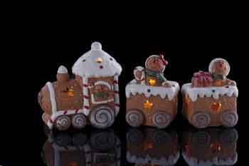 Keramička dekoracija NOVA GODINA 9x15x15cm 