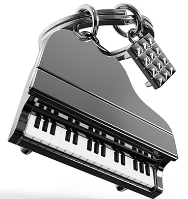 Privezak za ključeve KLAVIR 