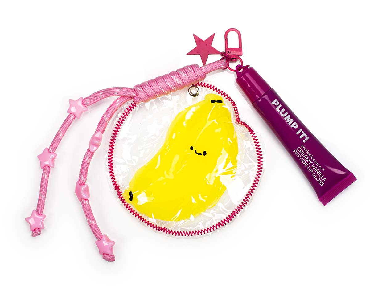 Privezak za ključeve sa kremom za usne KAWAII Vanila 15ml 