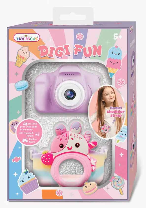 Dečija kamera DIGI FUN ljubičasta 