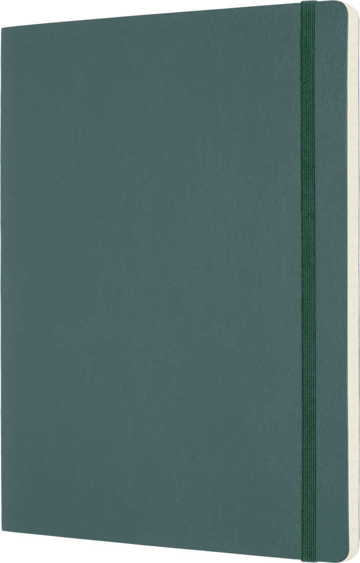 Notes 19x26cm XL MOLESKINE Forest green - soft 
