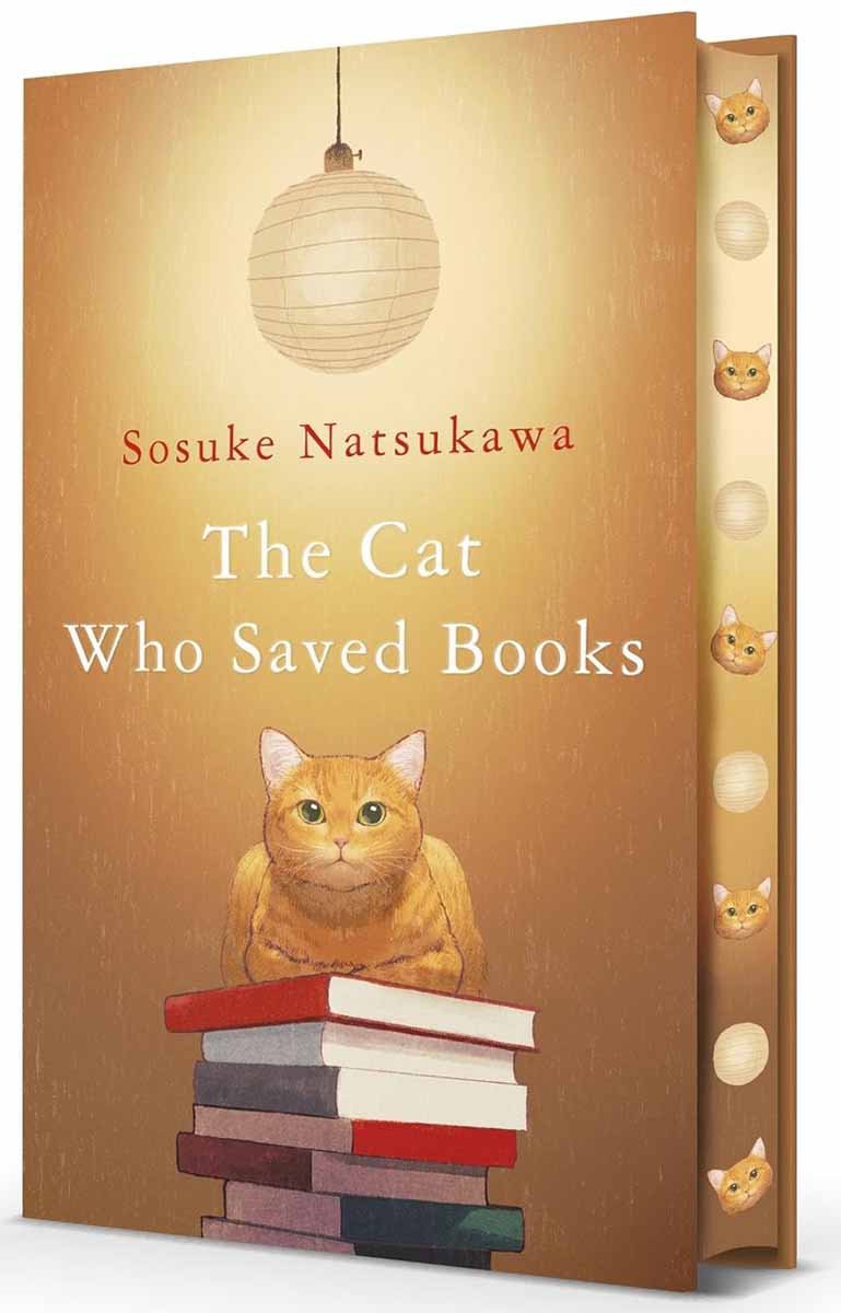 THE CAT WHO SAVED BOOKS Deluxe Limited Edition 
