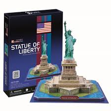 Igracka Cubbic fun puzzle statue of liberty 
