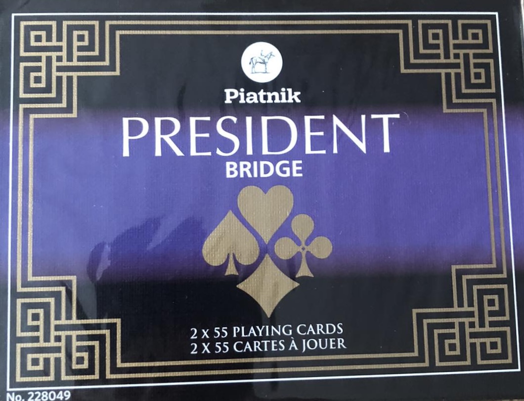 PIATNIK KARTE-PRESIDENT BRIDGE 