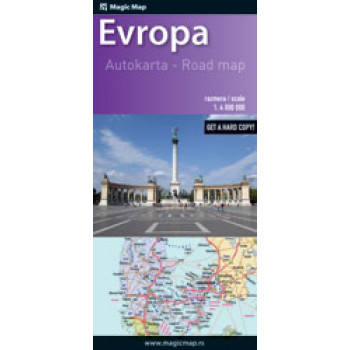 AUTO KARTA EVROPA 