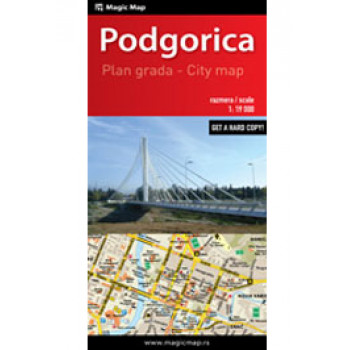 PLAN GRADA PODGORICA 