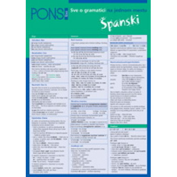 PONS SVE O GRAMATICI ŠPANSKI 