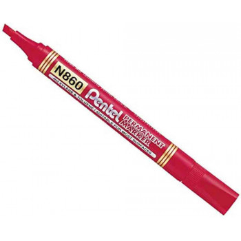 PENTEL marker permanent CRVENI KOSI 