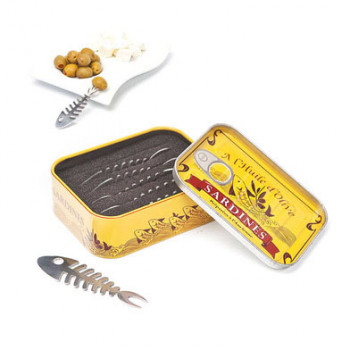SNACK FORK THE BEST WINES TIN 