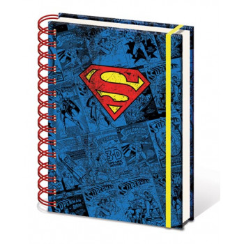 DC COMICS SUPERMAN A5 Wiro Notebook 