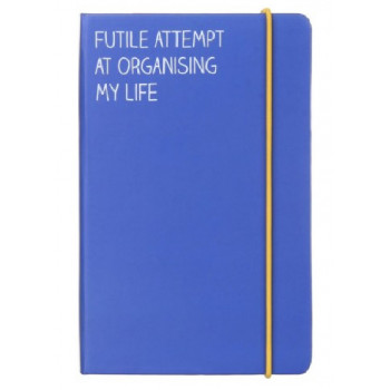 A6 FUTILE ATTEMPT NOTEBOOK BLUE 