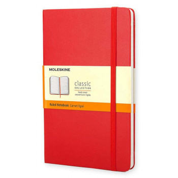 Planer MOLESKINE Classic, hardcover, crveni 