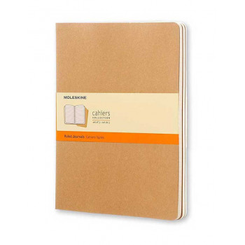 Notes MOLESKINE Set od 3, tamno braon 