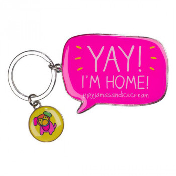 YAY I M HOME KEYRING 73262000 