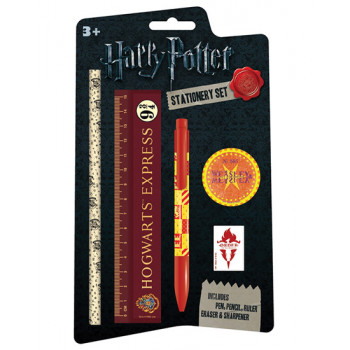 HARRY POTTER 5 Piece Stationery Set 