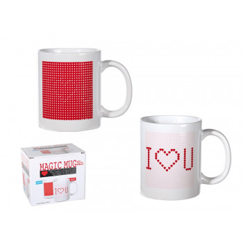 Šolja sa termalnim efektom I LOVE YOU 
