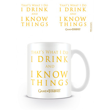Šolja GAME OF THRONES I Drink And I Know Things 