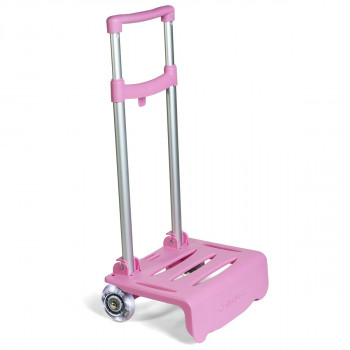 Kolica za ranac sa svetlećim točkićima BUSQUETS Light Pink 