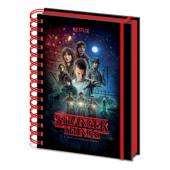 Notes A5 sa spiralom STRANGER THINGS 