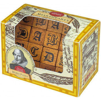 METAL AND WOODEN SHAKESPEARES WORD PUZZLE 
