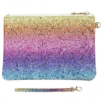 Neseser ROCK THE RAINBOW COSMETIC PURSE RAINBOW SEQUIN 