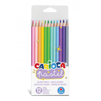 Drvene bojice 1/12 CARIOCA Pastel 