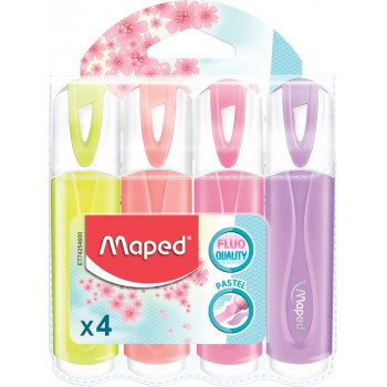 MAPED text marker FLUO PEP'S PASTEL 1 kroz 4 