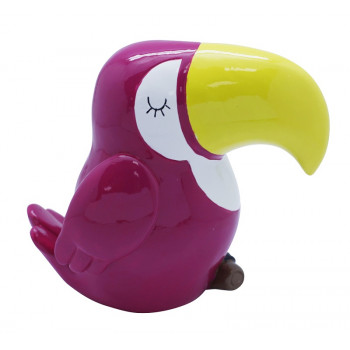 KEYCHAIN TOUCAN 4X10 2ASST 24PCS 