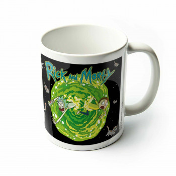 RICK AND MORTY ŠOLJA Floating Cat Dimension Mug 