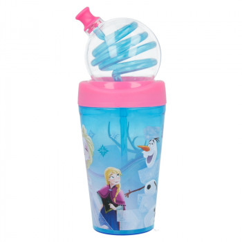 Plastična flašica sa slamkom STOR - Frozen 