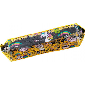 Futrola za olovke TRANSPARENT UNICORN 