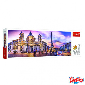 Puzzle TREFL Piazza Navona, Rome 500 