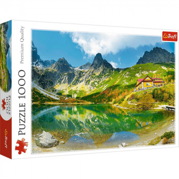 Slagalica : TATRE, SLOVAČKA (1000) - Puzzles - Shelter over the Green Pond 