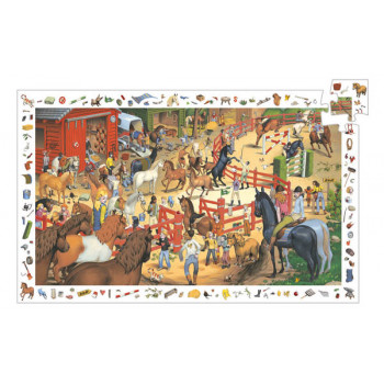 Puzzle HORSERIDING 200 PCS 
