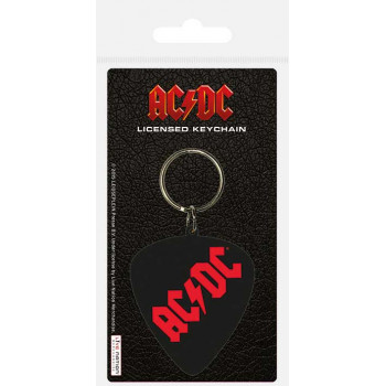 Privezak za ključeve AC/DC PLECTRUM RUBBER 