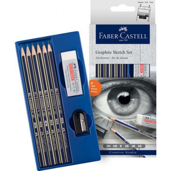 FC grafitne olovke Goldfaber set 114000 